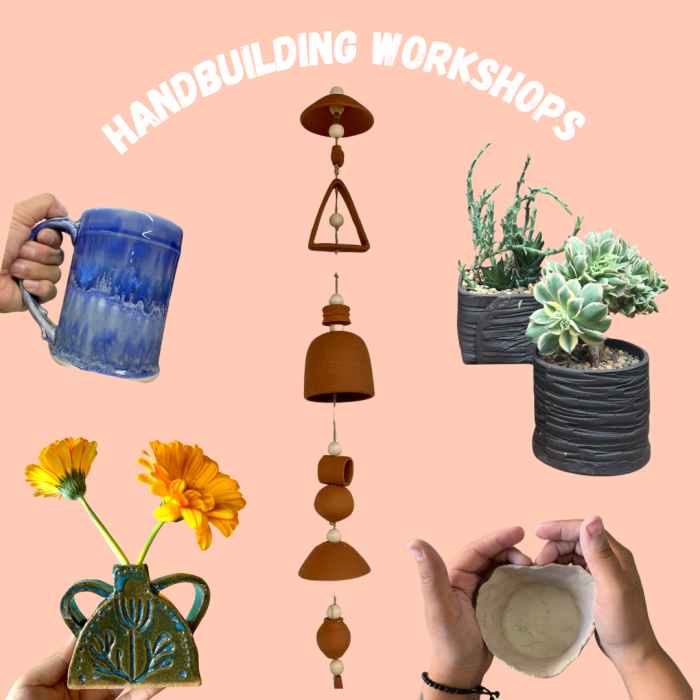 Handbuilding Workshop at Handled Pottery Studio