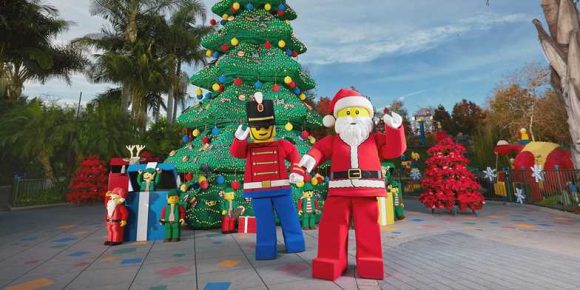 Celebrate the holidays at Legoland Carlsbad California