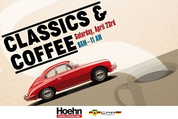 April 23rd, Porsche Carlsbad is hosting a Classics & Coffee event